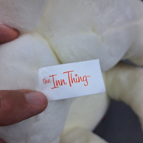 Vintage Target Bullseye Dog Plush 14" Tall Christmas Holiday Bull Terrier 2001 - Picture 8 of 9